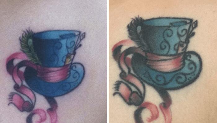 A Tattoo Of A Fabulous Hat That Hasn't Aged