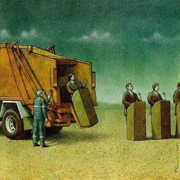 Where All Of Our Trash Politicians Should Be Placed - In A Garbage Landfill