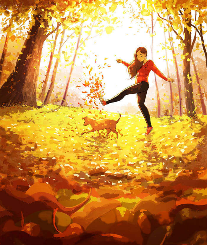 Enjoying Carefree Walks
