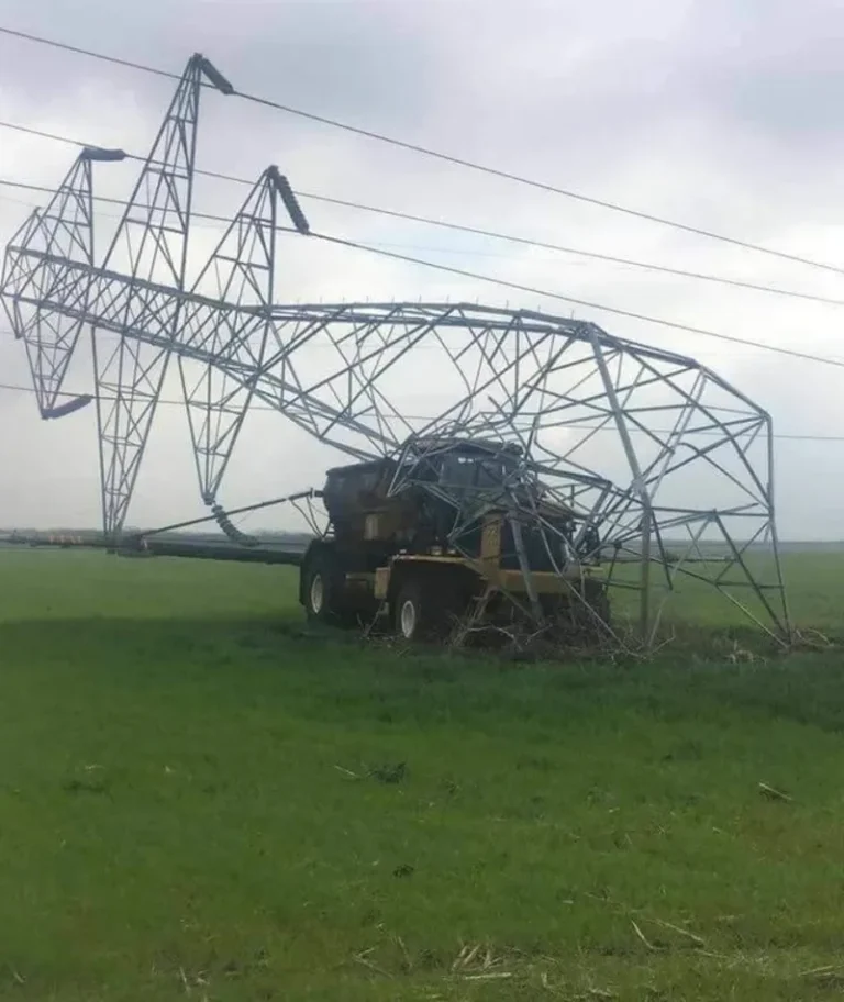Gotta Stay Grounded When You're in a Tractor